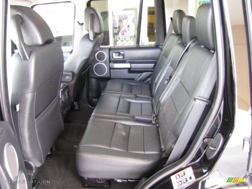 2008 LR3 V8 SE - Java Black Pearlescent / Ebony Black photo #4