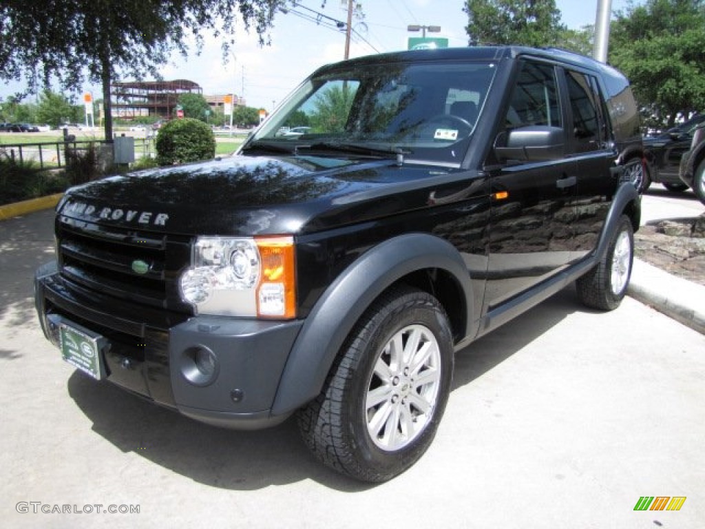 2008 LR3 V8 SE - Java Black Pearlescent / Ebony Black photo #10