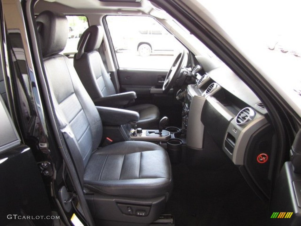 2008 LR3 V8 SE - Java Black Pearlescent / Ebony Black photo #19