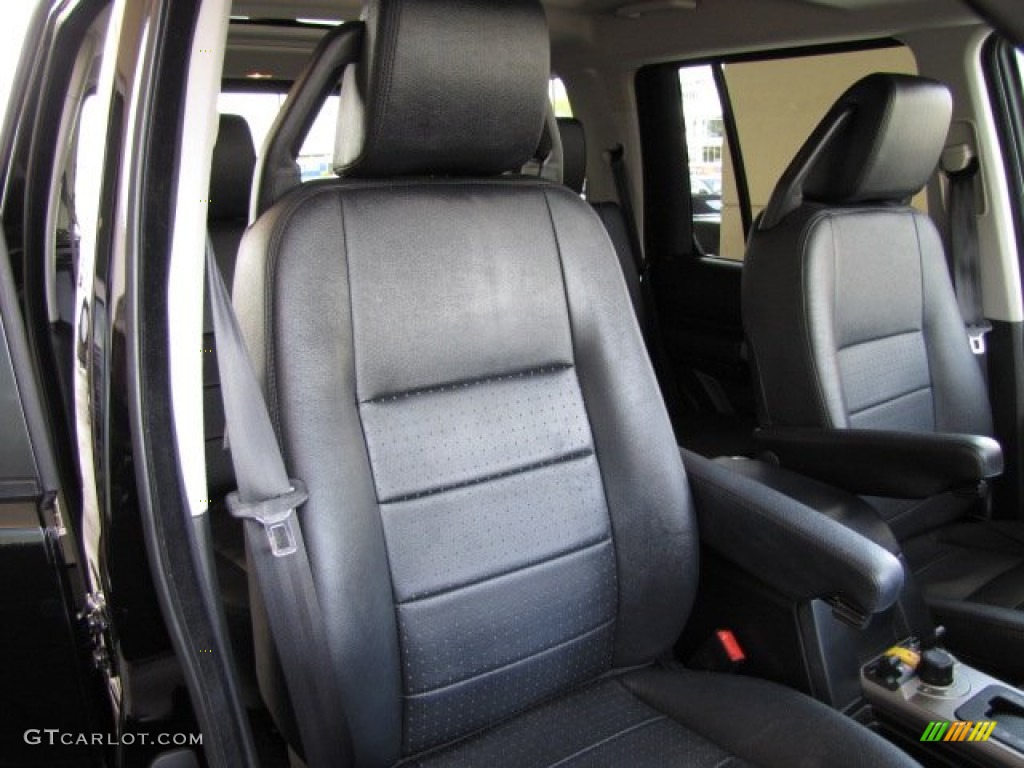 2008 LR3 V8 SE - Java Black Pearlescent / Ebony Black photo #21