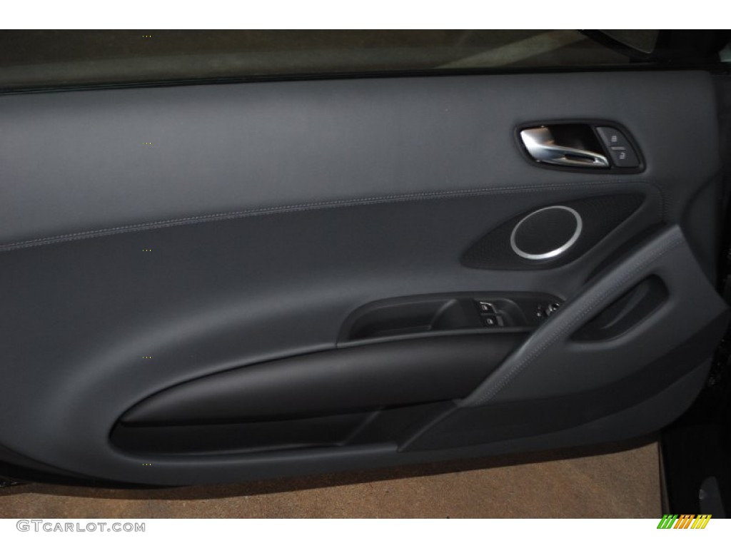 2014 Audi R8 Coupe V10 Black Door Panel Photo #82569340