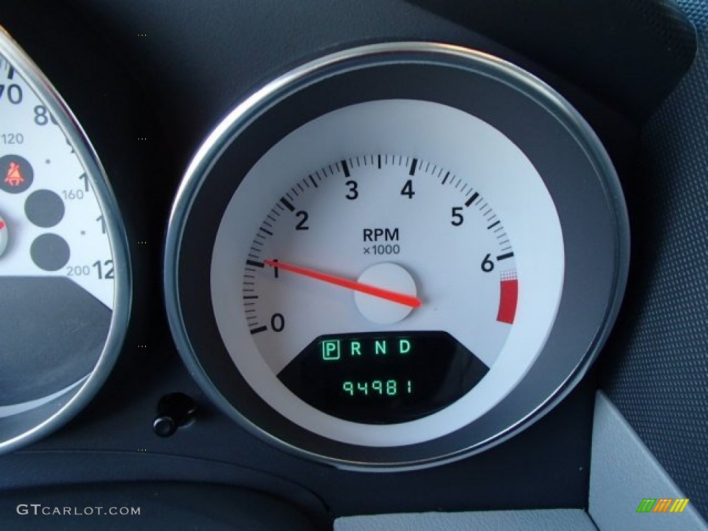 2007 Caliber R/T AWD - Steel Blue Metallic / Pastel Slate Gray photo #14