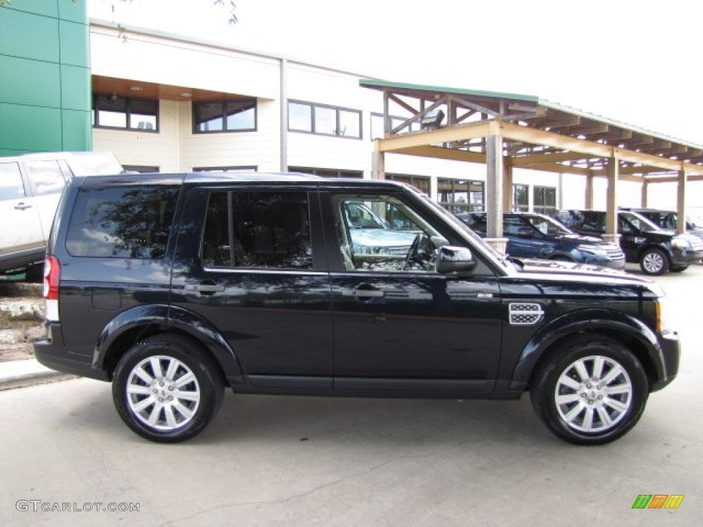 2012 LR4 HSE LUX - Buckingham Blue Metallic / Almond/Nutmeg photo #5