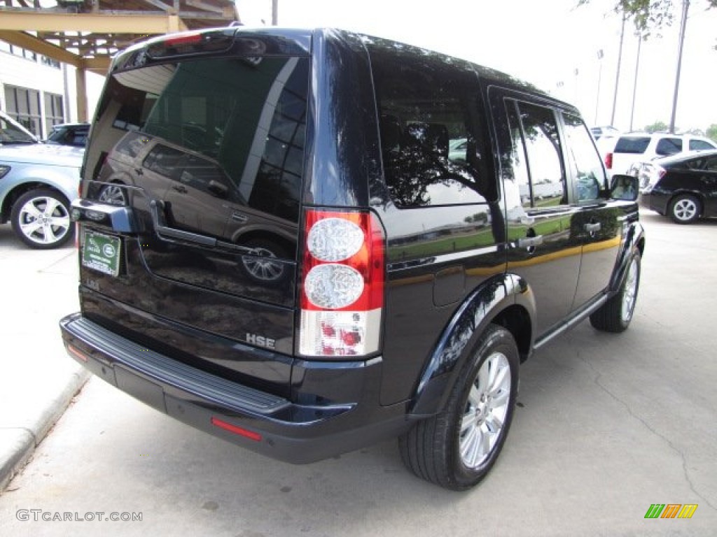2012 LR4 HSE LUX - Buckingham Blue Metallic / Almond/Nutmeg photo #6