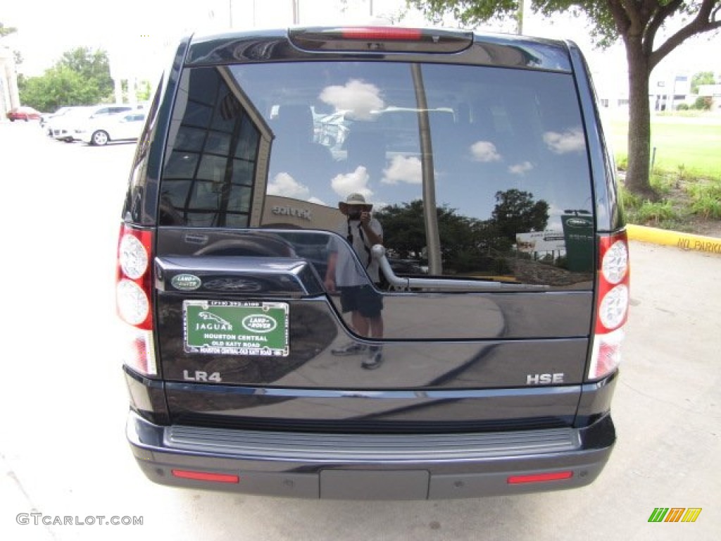 2012 LR4 HSE LUX - Buckingham Blue Metallic / Almond/Nutmeg photo #7