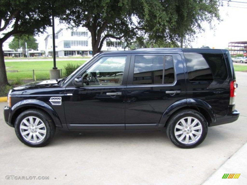 2012 LR4 HSE LUX - Buckingham Blue Metallic / Almond/Nutmeg photo #9