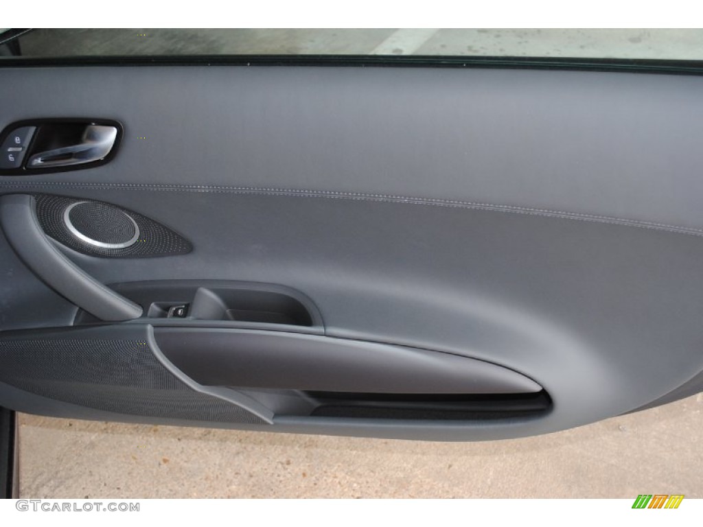2014 Audi R8 Coupe V10 Black Door Panel Photo #82569931