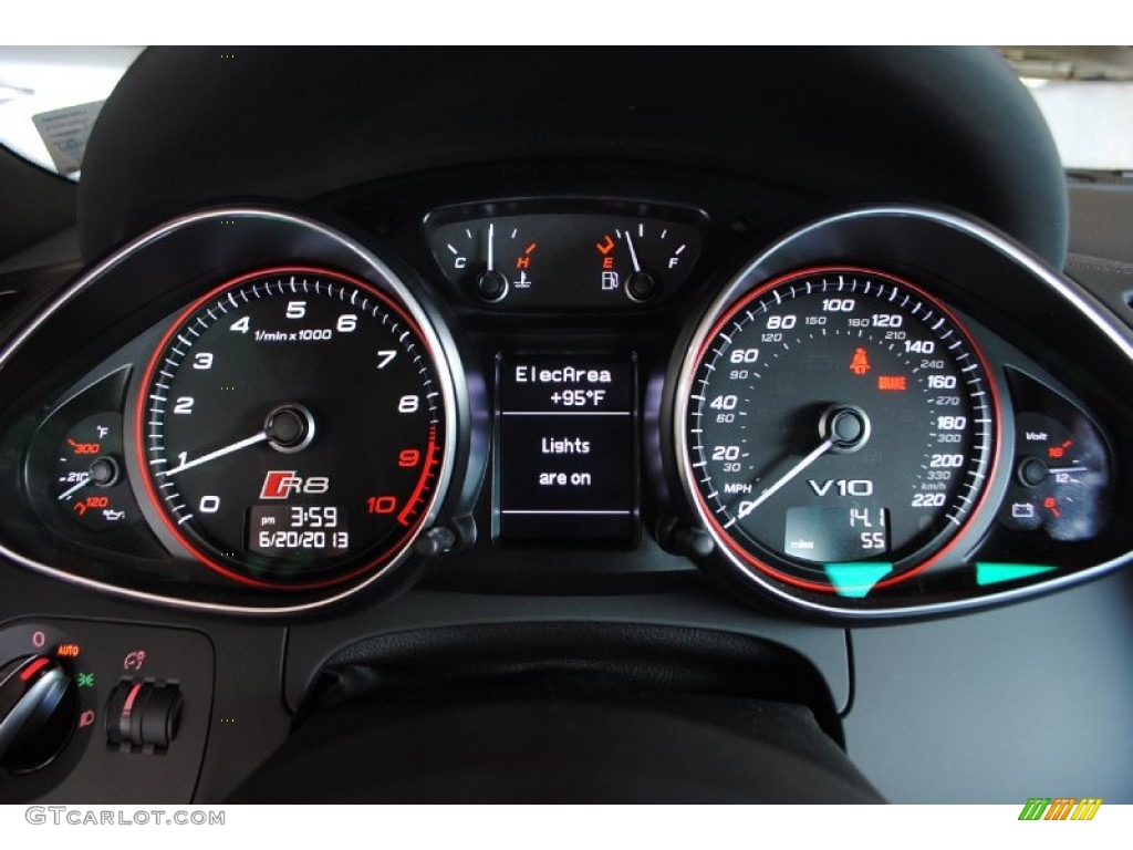 2014 Audi R8 Coupe V10 Gauges Photo #82570003