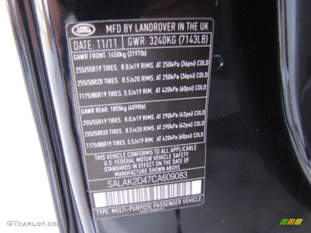 2012 LR4 HSE LUX - Buckingham Blue Metallic / Almond/Nutmeg photo #57
