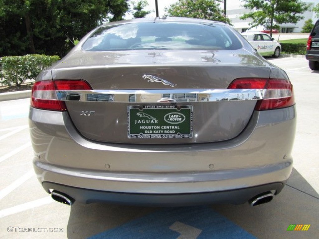 2010 XF Premium Sport Sedan - Vapour Grey Metallic / Warm Charcoal photo #7