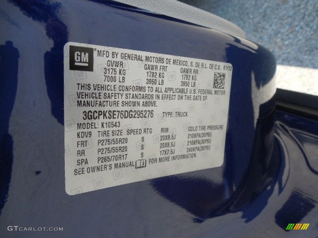 2013 Silverado 1500 LT Crew Cab 4x4 - Blue Topaz Metallic / Light Titanium/Dark Titanium photo #19