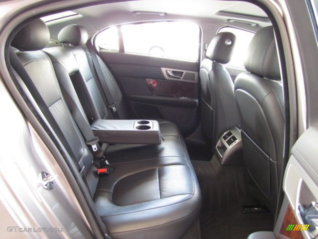 2010 XF Premium Sport Sedan - Vapour Grey Metallic / Warm Charcoal photo #16