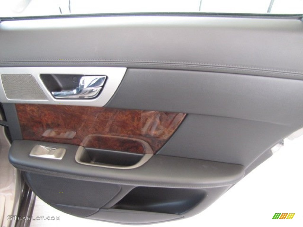 2010 XF Premium Sport Sedan - Vapour Grey Metallic / Warm Charcoal photo #23