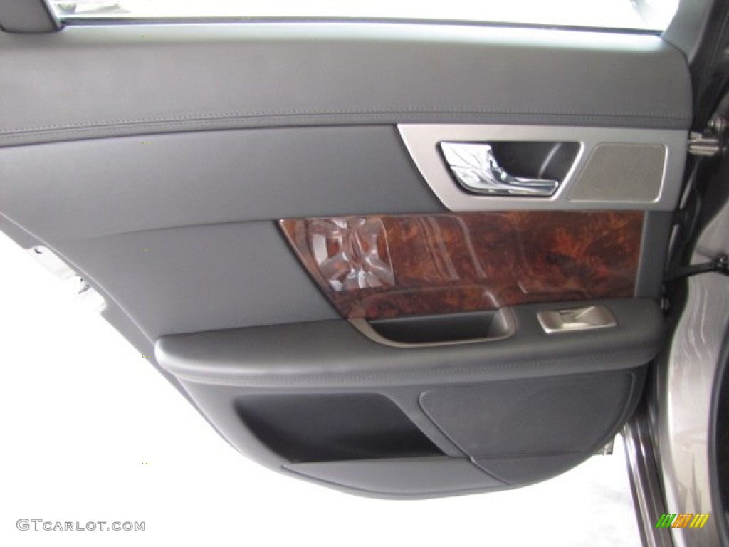 2010 XF Premium Sport Sedan - Vapour Grey Metallic / Warm Charcoal photo #27