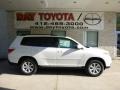 2013 Blizzard White Pearl Toyota Highlander SE 4WD  photo #1