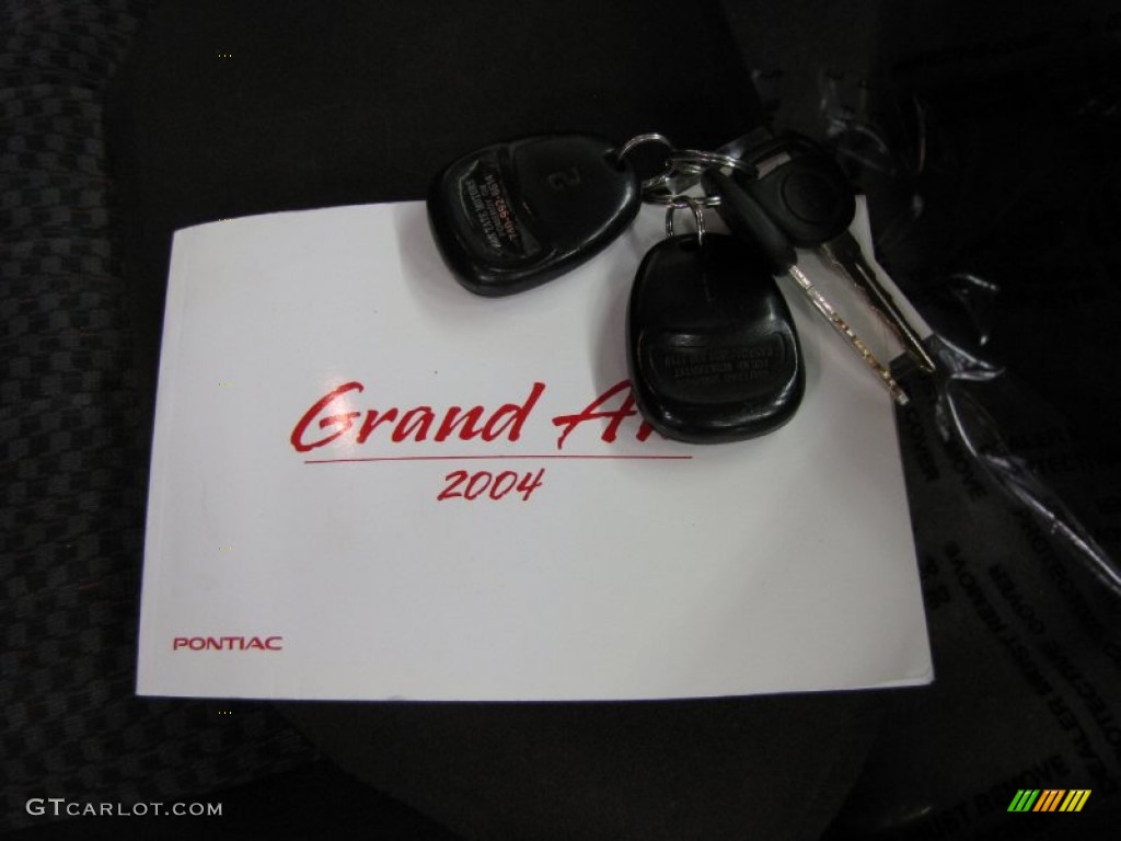 2004 Grand Am SE Sedan - Victory Red / Dark Pewter photo #23