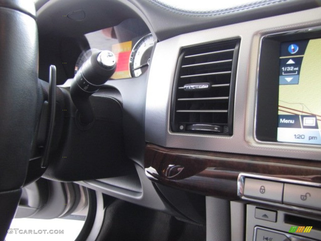 2010 XF Premium Sport Sedan - Vapour Grey Metallic / Warm Charcoal photo #43