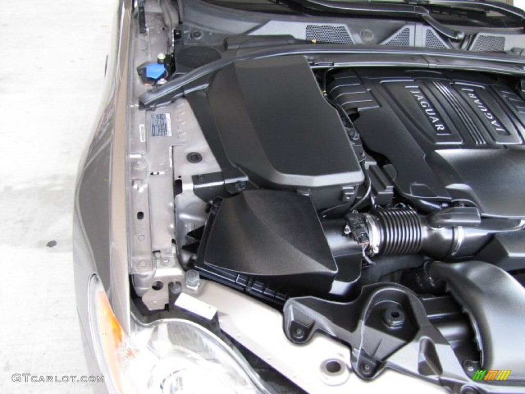 2010 XF Premium Sport Sedan - Vapour Grey Metallic / Warm Charcoal photo #56
