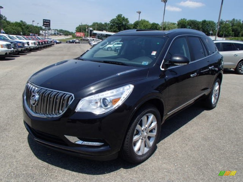 Carbon Black Metallic 2014 Buick Enclave Premium AWD Exterior Photo #82573075