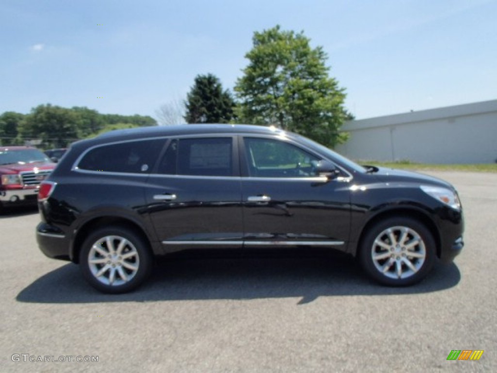 2014 Enclave Premium AWD - Carbon Black Metallic / Ebony photo #5