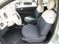 Tessuto Grigio/Avorio (Grey/Ivory) Front Seat Photo for 2012 Fiat 500 #82573297