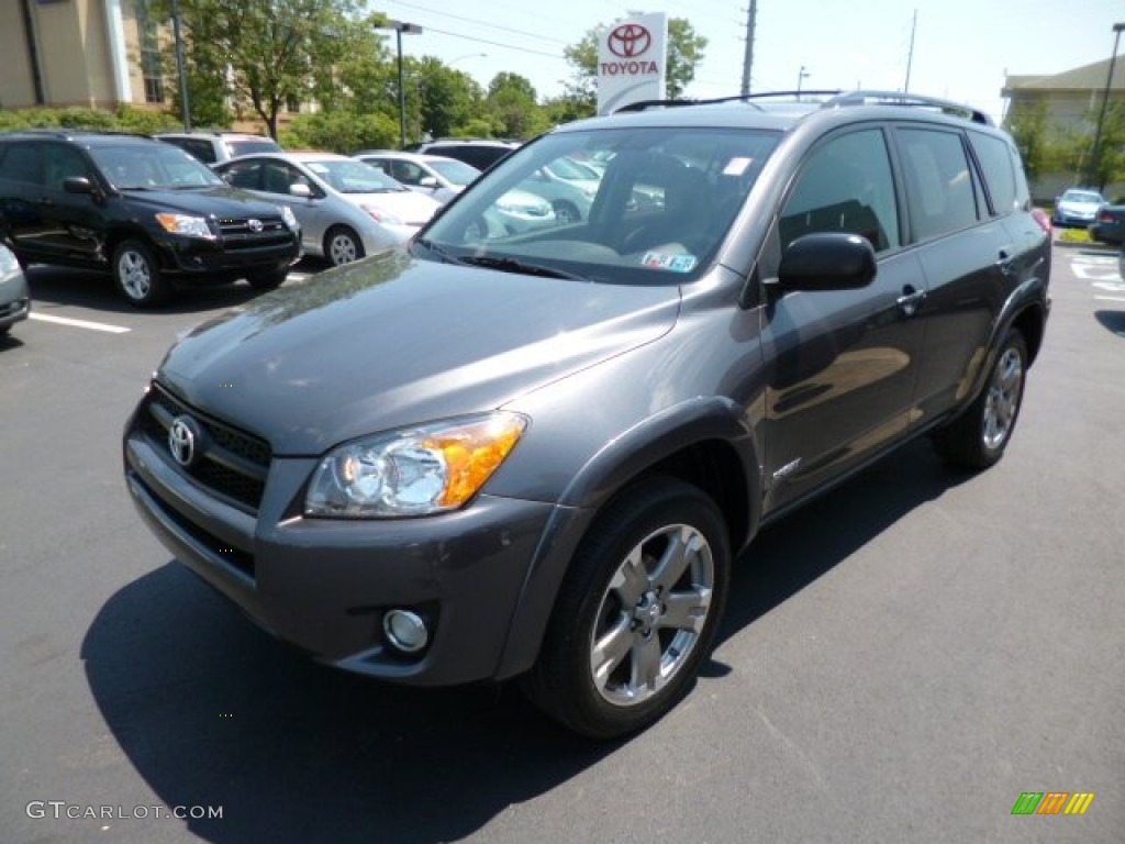 2011 RAV4 Sport 4WD - Magnetic Gray Metallic / Dark Charcoal photo #3