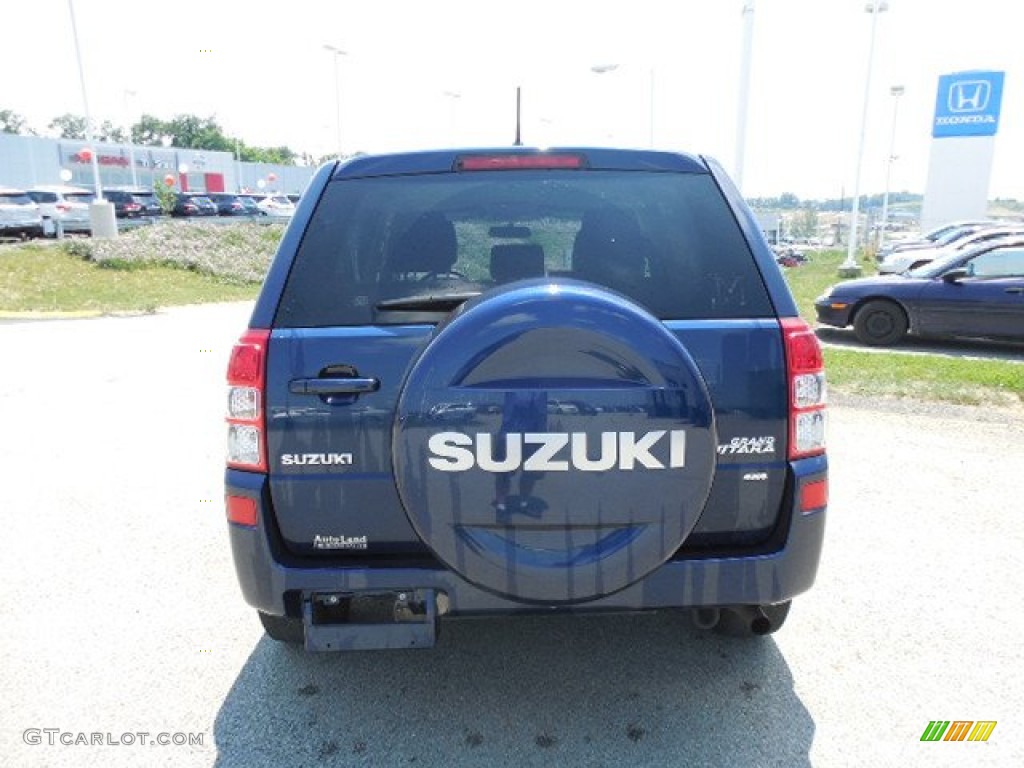 2012 Grand Vitara Premium 4x4 - Deep Sea Blue Metallic / Black photo #3