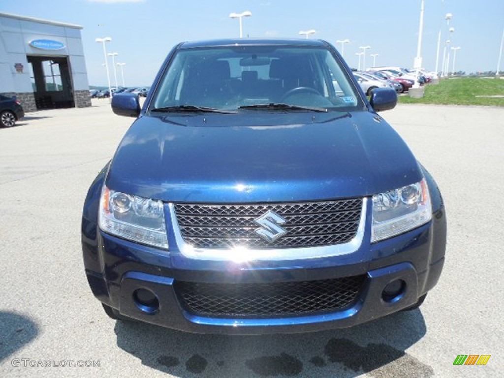 2012 Grand Vitara Premium 4x4 - Deep Sea Blue Metallic / Black photo #19