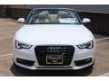 2013 Ibis White Audi A5 2.0T quattro Cabriolet  photo #2