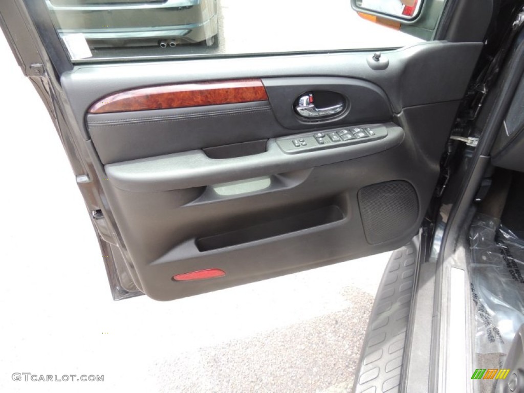 2005 Envoy SLT - Carbon Black Metallic / Ebony photo #5