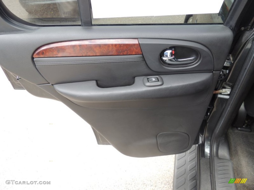 2005 Envoy SLT - Carbon Black Metallic / Ebony photo #7