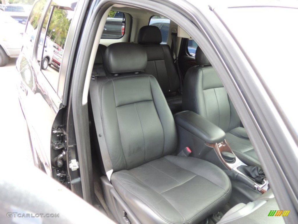 2005 Envoy SLT - Carbon Black Metallic / Ebony photo #10