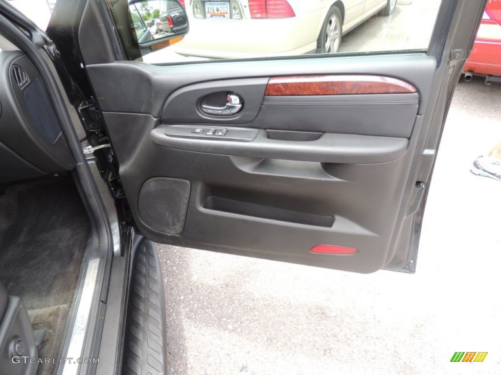 2005 Envoy SLT - Carbon Black Metallic / Ebony photo #11