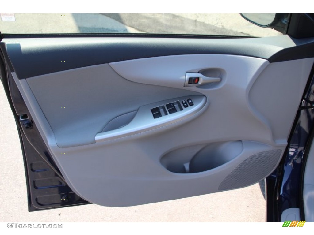 2012 Corolla LE - Nautical Blue Metallic / Ash photo #6