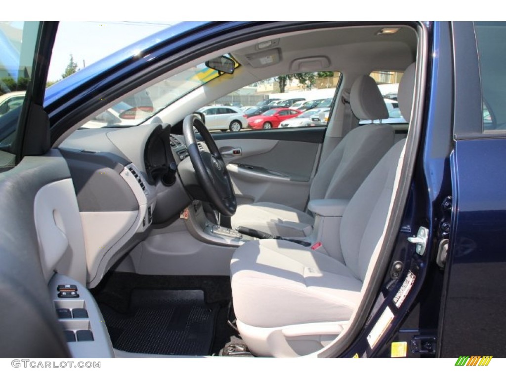 2012 Corolla LE - Nautical Blue Metallic / Ash photo #7