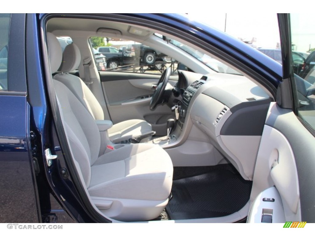 2012 Corolla LE - Nautical Blue Metallic / Ash photo #8
