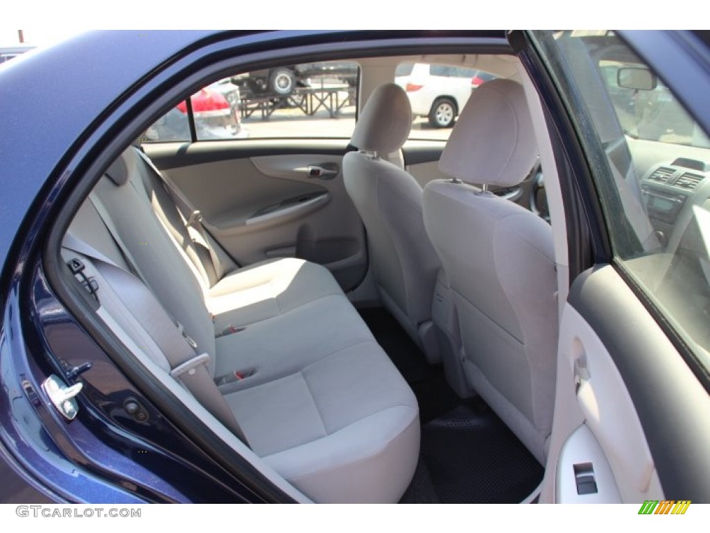 2012 Corolla LE - Nautical Blue Metallic / Ash photo #9