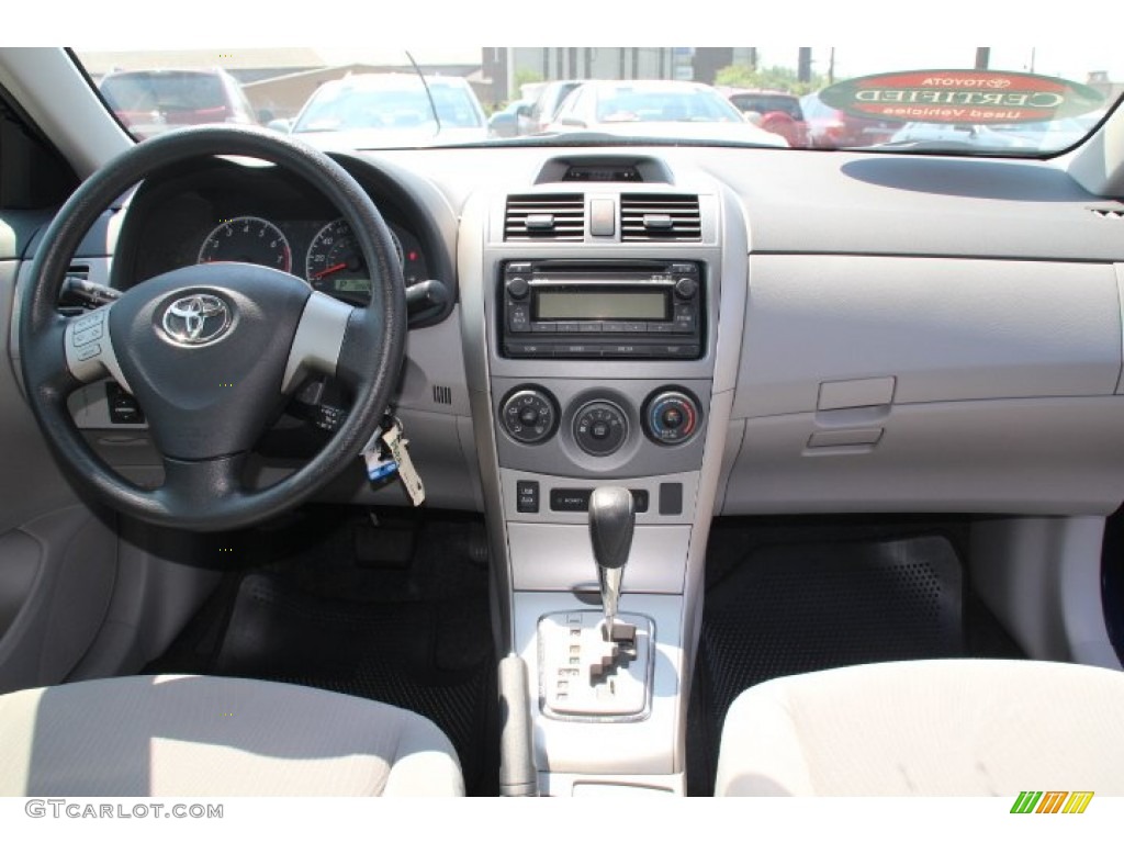 2012 Corolla LE - Nautical Blue Metallic / Ash photo #10