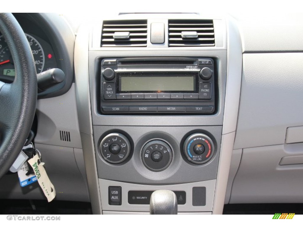 2012 Corolla LE - Nautical Blue Metallic / Ash photo #11