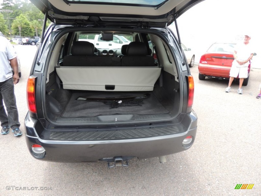 2005 Envoy SLT - Carbon Black Metallic / Ebony photo #16
