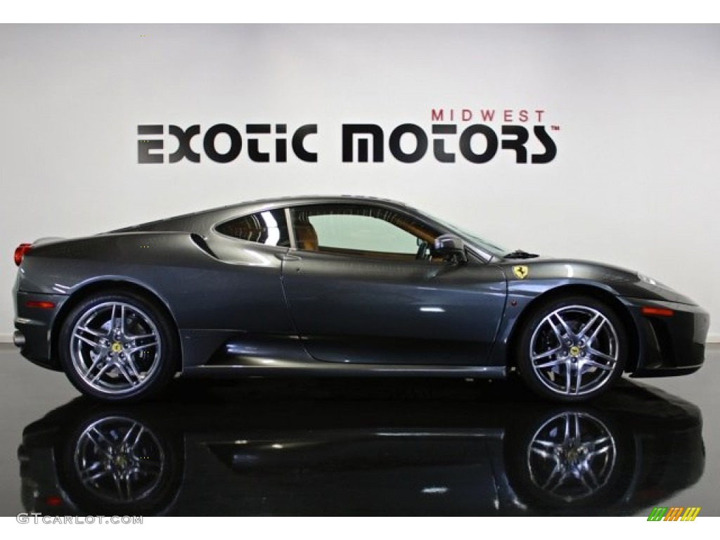 2006 F430 Coupe F1 - Grigio Ingrid (Grey) / Cuoio photo #2
