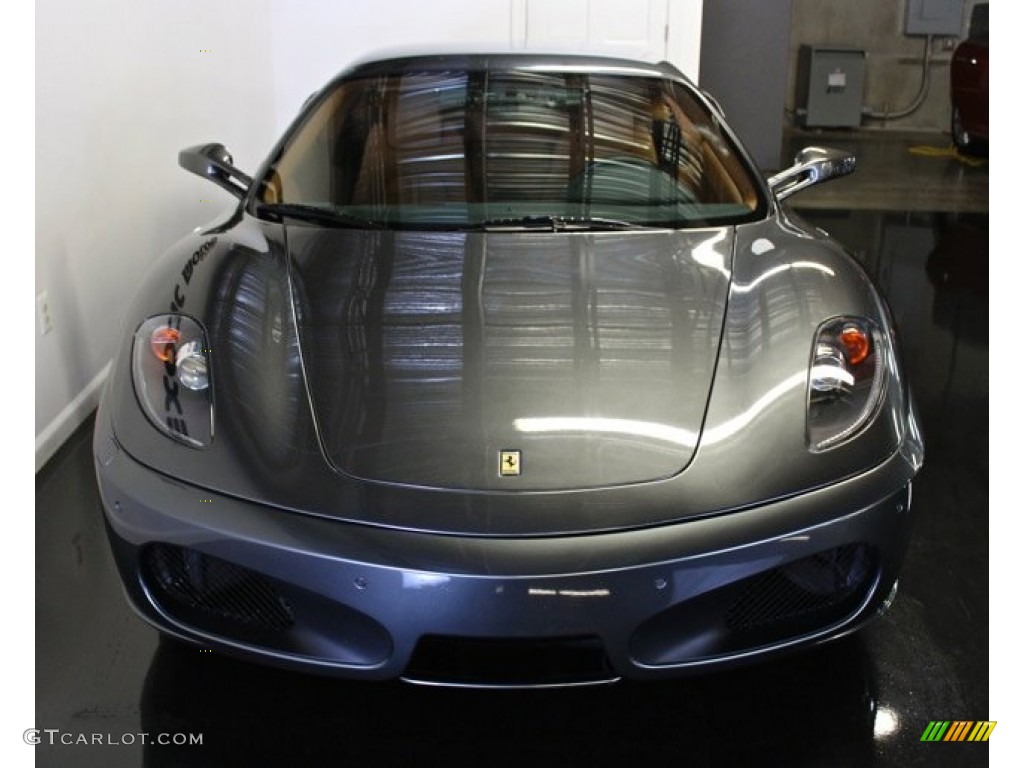2006 F430 Coupe F1 - Grigio Ingrid (Grey) / Cuoio photo #13