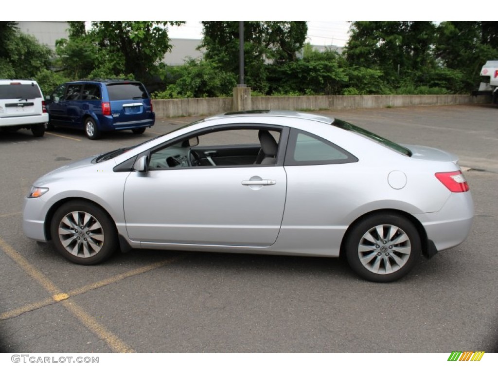 Alabaster Silver Metallic 2010 Honda Civic EX Coupe Exterior Photo #82577838
