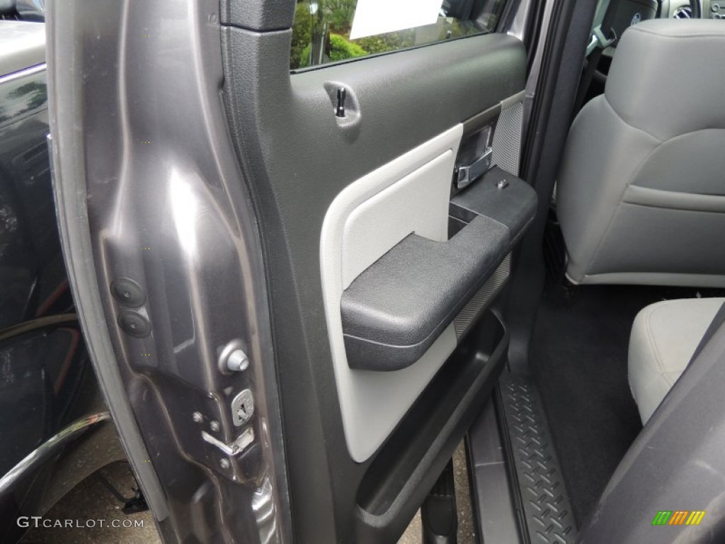 2005 F150 FX4 SuperCrew 4x4 - Dark Shadow Grey Metallic / Medium Flint/Dark Flint Grey photo #7