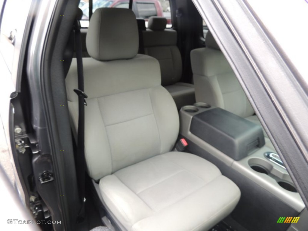 2005 F150 FX4 SuperCrew 4x4 - Dark Shadow Grey Metallic / Medium Flint/Dark Flint Grey photo #8