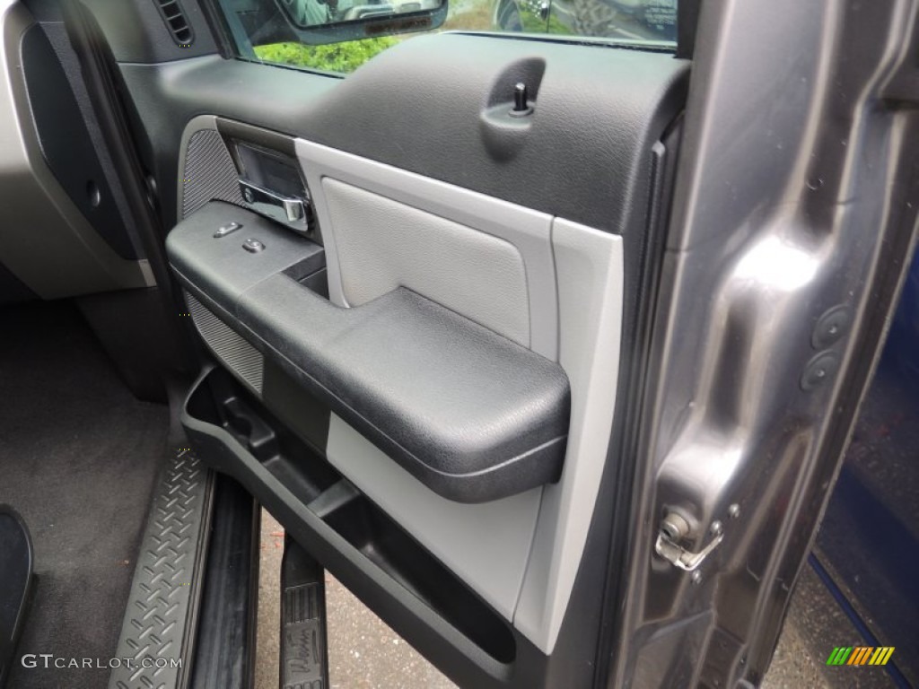 2005 F150 FX4 SuperCrew 4x4 - Dark Shadow Grey Metallic / Medium Flint/Dark Flint Grey photo #9