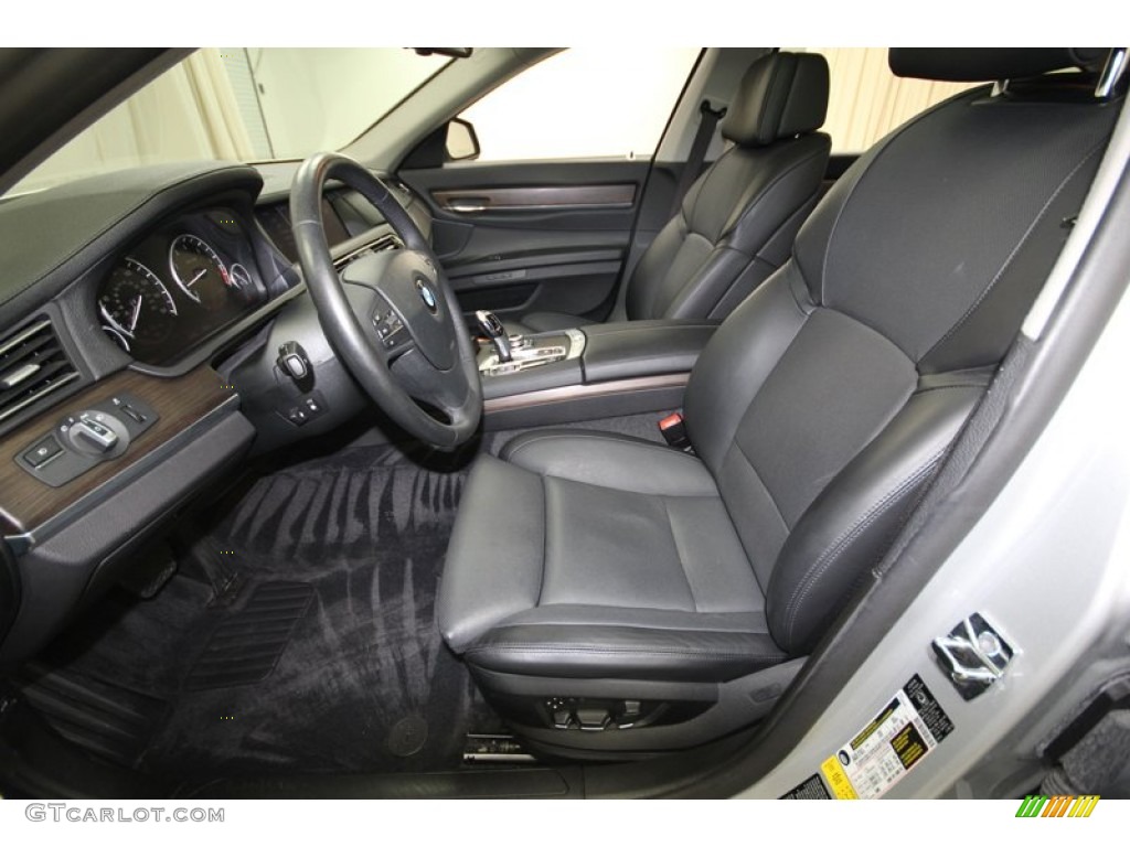 2009 BMW 7 Series 750Li Sedan Front Seat Photo #82578218