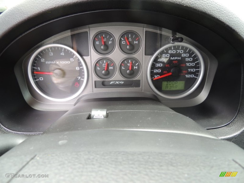 2005 F150 FX4 SuperCrew 4x4 - Dark Shadow Grey Metallic / Medium Flint/Dark Flint Grey photo #22