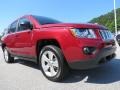 2012 Deep Cherry Red Crystal Pearl Jeep Compass Latitude  photo #7