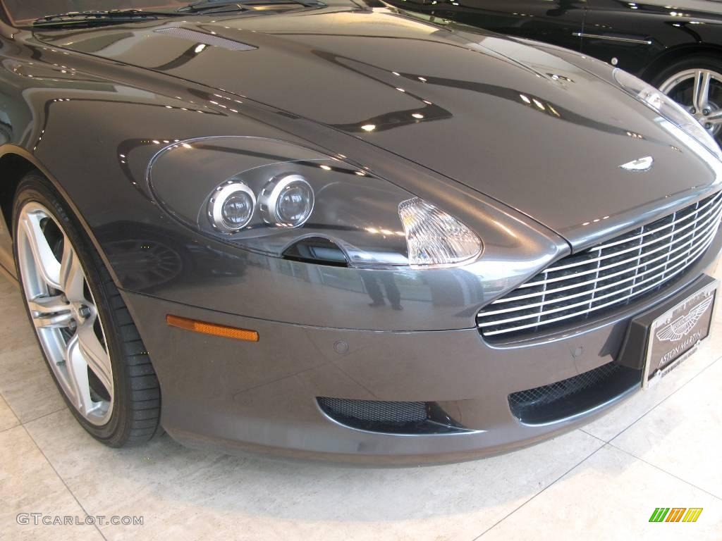 2008 DB9 Coupe - Meteorite Silver / Chancellor Red photo #11
